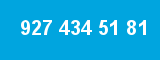 927 434 51 81